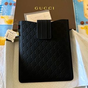 GUCCI Ipad Case Guccissima GG Monogram